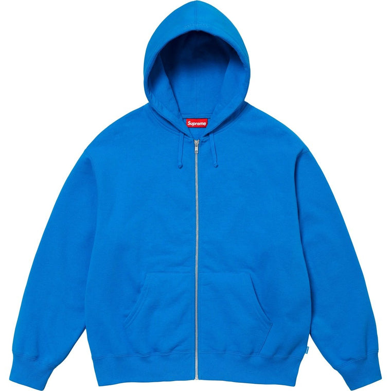 SUPREME THRASHER® ZIP UP HOODED SWEATSHIRT-BLUE