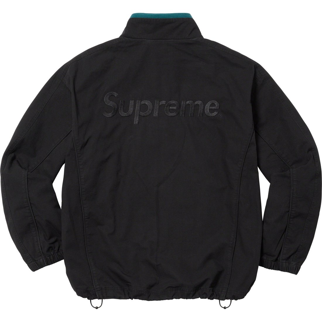 SUPREME UMBRO COTTON RIPSTOP TRACK JACKET-BLACK - Popcorn Store