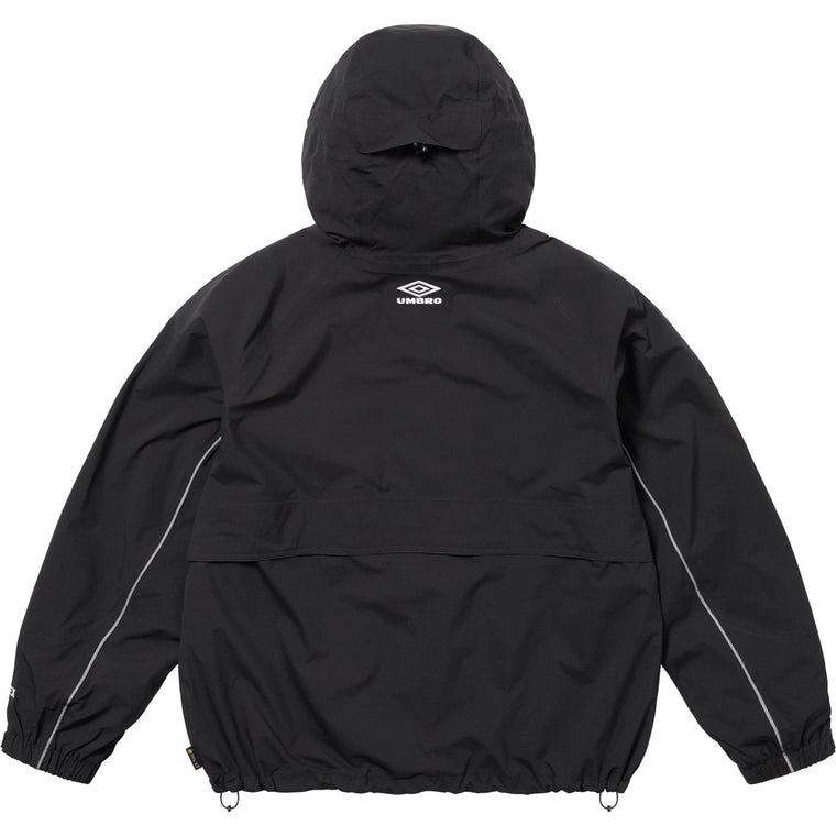 SUPREME UMBRO GORE-TEX HOODED JACKET-BLACK