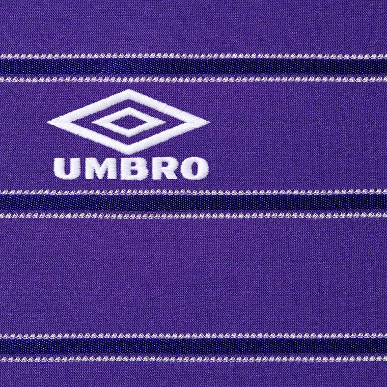 SUPREME UMBRO STRIPE SOCCER JERSEY-PURPLE