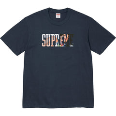 SUPREME TERA PATRICK TEE-NAVY