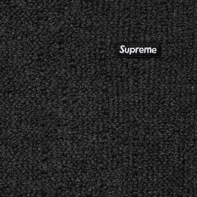 SUPREME TERRY SMALL BOX SWEATER-BLACK