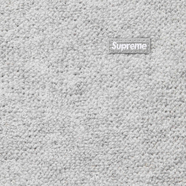 SUPREME TERRY SMALL BOX SWEATER-GREY