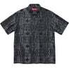 SUPREME TRAY JACQUARD S/S SHIRT-BLACK