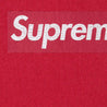 SUPREME WASHED BOX LOGO CREWNECK-RED