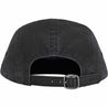 SUPREME WASHED CHINO TWILL CAMP CAP-BLACK