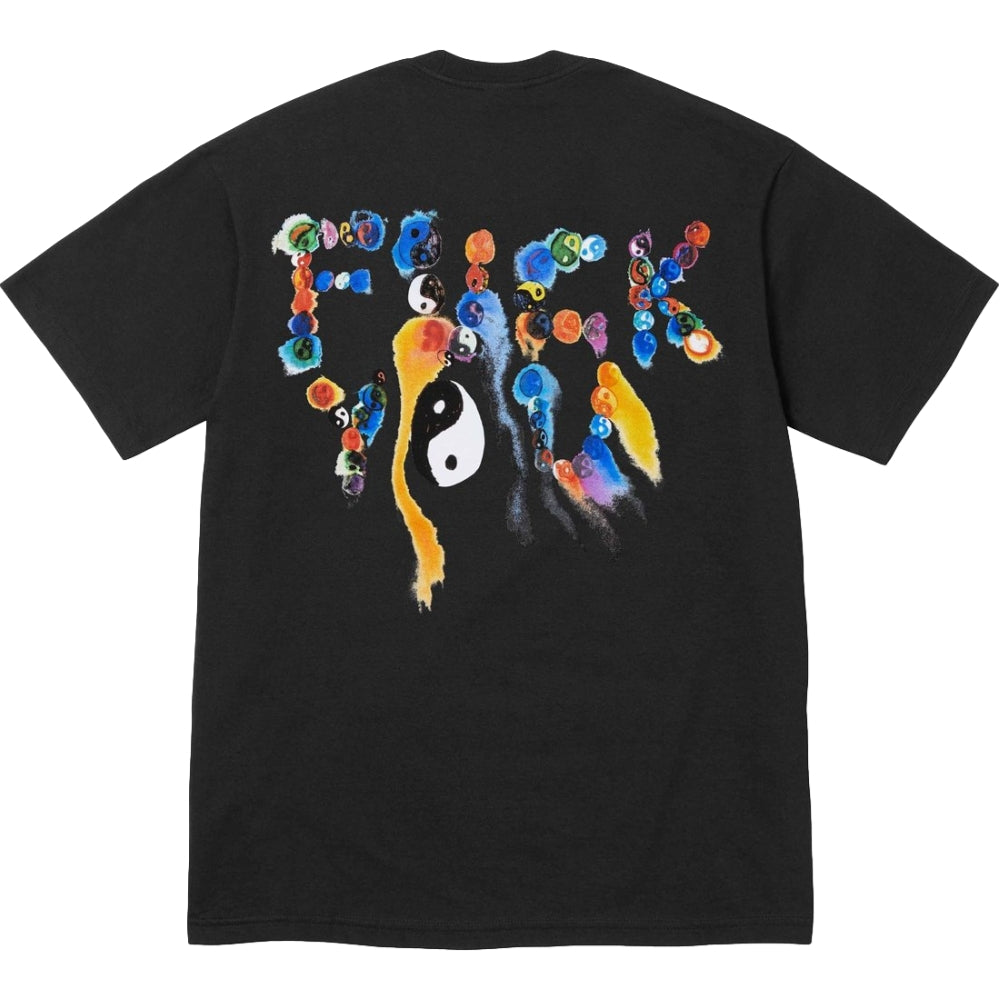 SUPREME YIN YANG TEE-BLACK - Popcorn Store