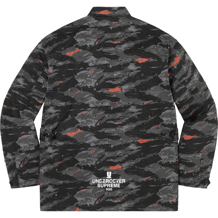 SUPREME UNDERCOVER STUDDED BDU JACKET-BLACK