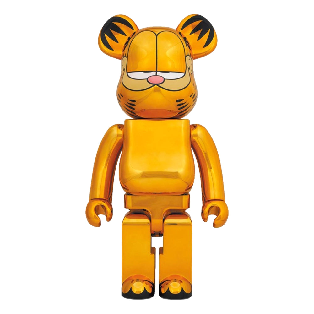 MEDICOM TOY BE@RBRICK 1000% GARFIELD GOLD CHROME Ver.-GOLD