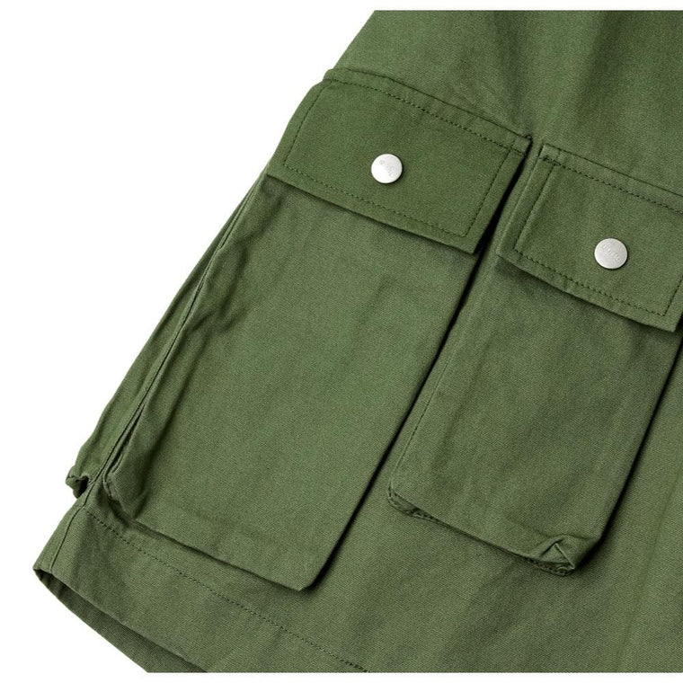 A[S]USL ENGINEER CANVAS SHORTS-OLIVE