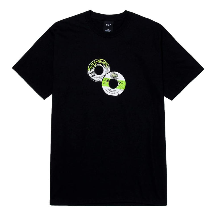 HUF HUFQUAKE SOUND S/S TEE-BLACK