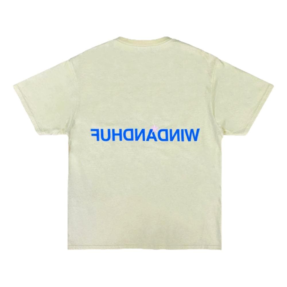 WIND AND SEA HUF × WDS PIGMENT WASH TEE-IVORY - Popcorn Store