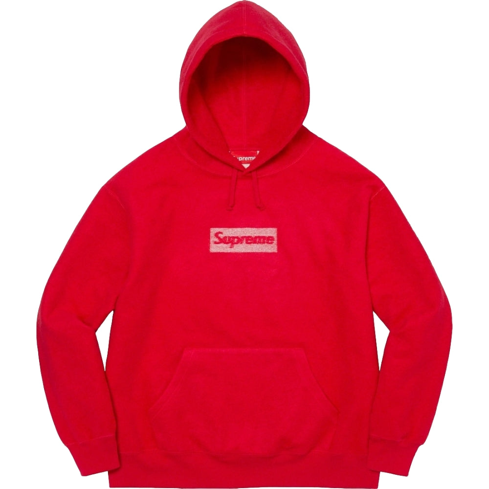 SUPREME INSIDE OUT BOX LOGO HOODED SWEATSHIRT-RED - Popcorn Store