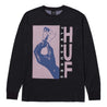 HUF LIGHT UP JACQUARD L/S KNIT-BLACK