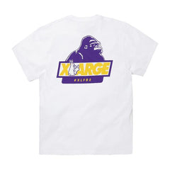 FR2 XLARGE COLLABORATION WITH #FR2 ICON TEE-WHITE - Popcorn Store