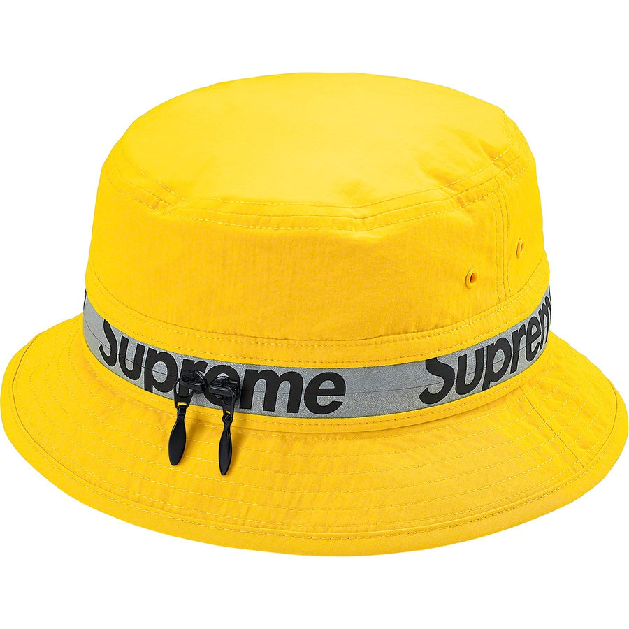 SUPREME REFLECTIVE ZIP CRUSHER-YELLOW - Popcorn Store